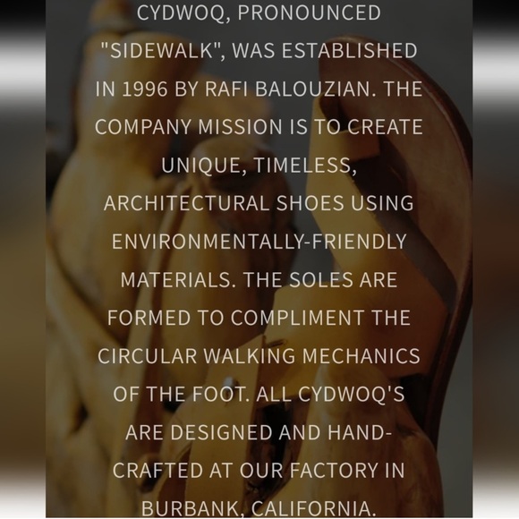 CYDWOQ Anchor Open Clog Wedge Slip-on Sandals ~ Natural Handmade Leather 36 - Picture 9 of 10